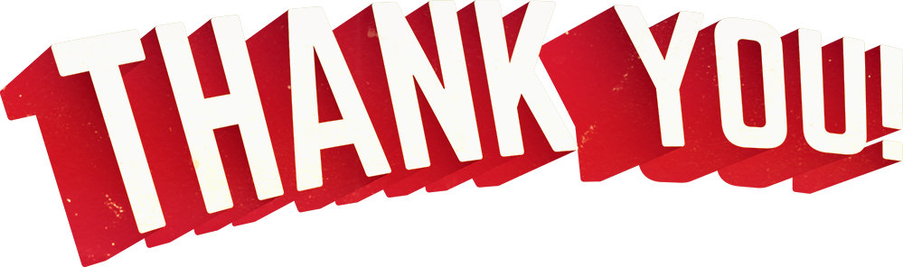 Cute Thank You Font PNG Transparent Images Free Download