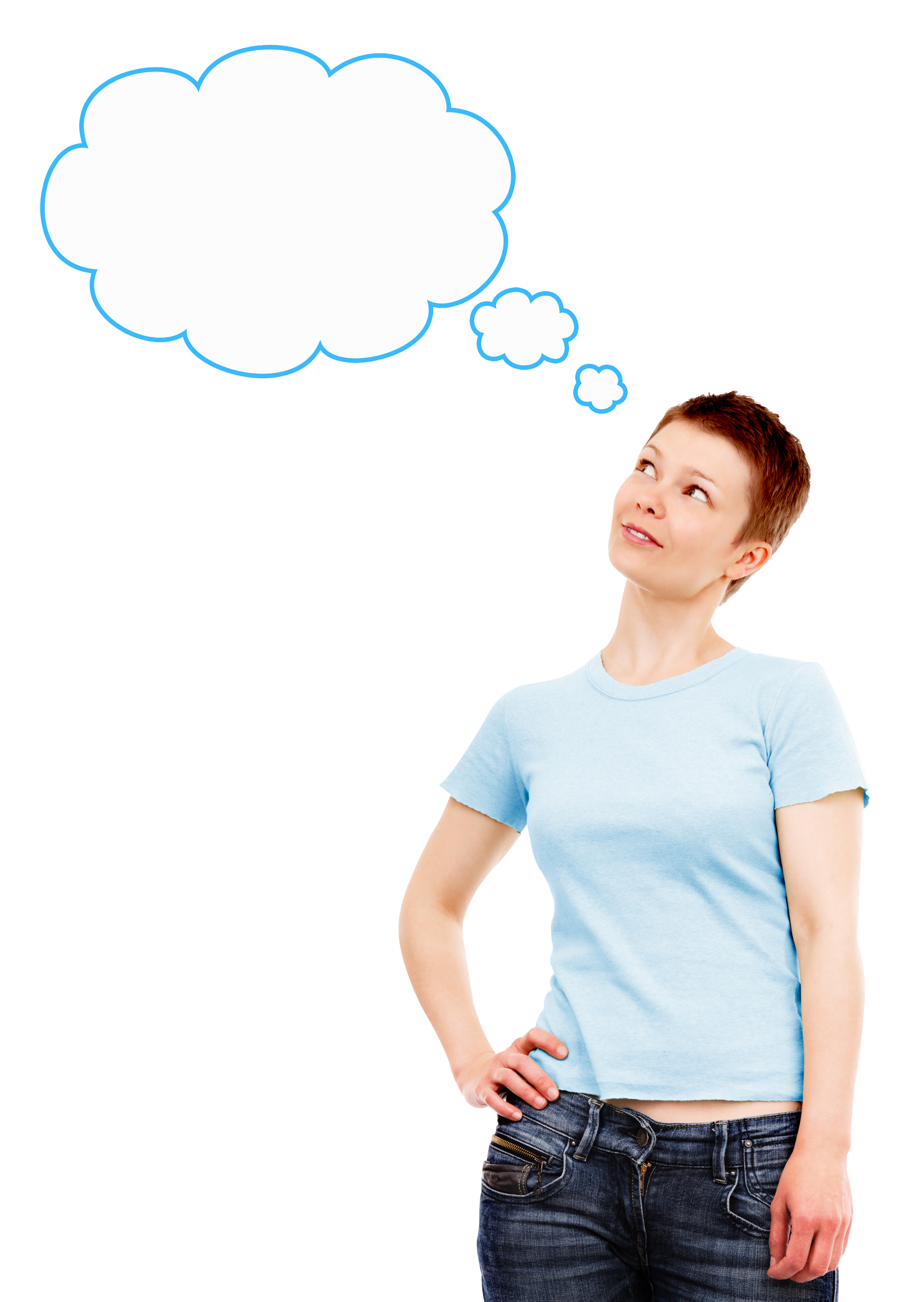 thinking woman png image pngpix #22106