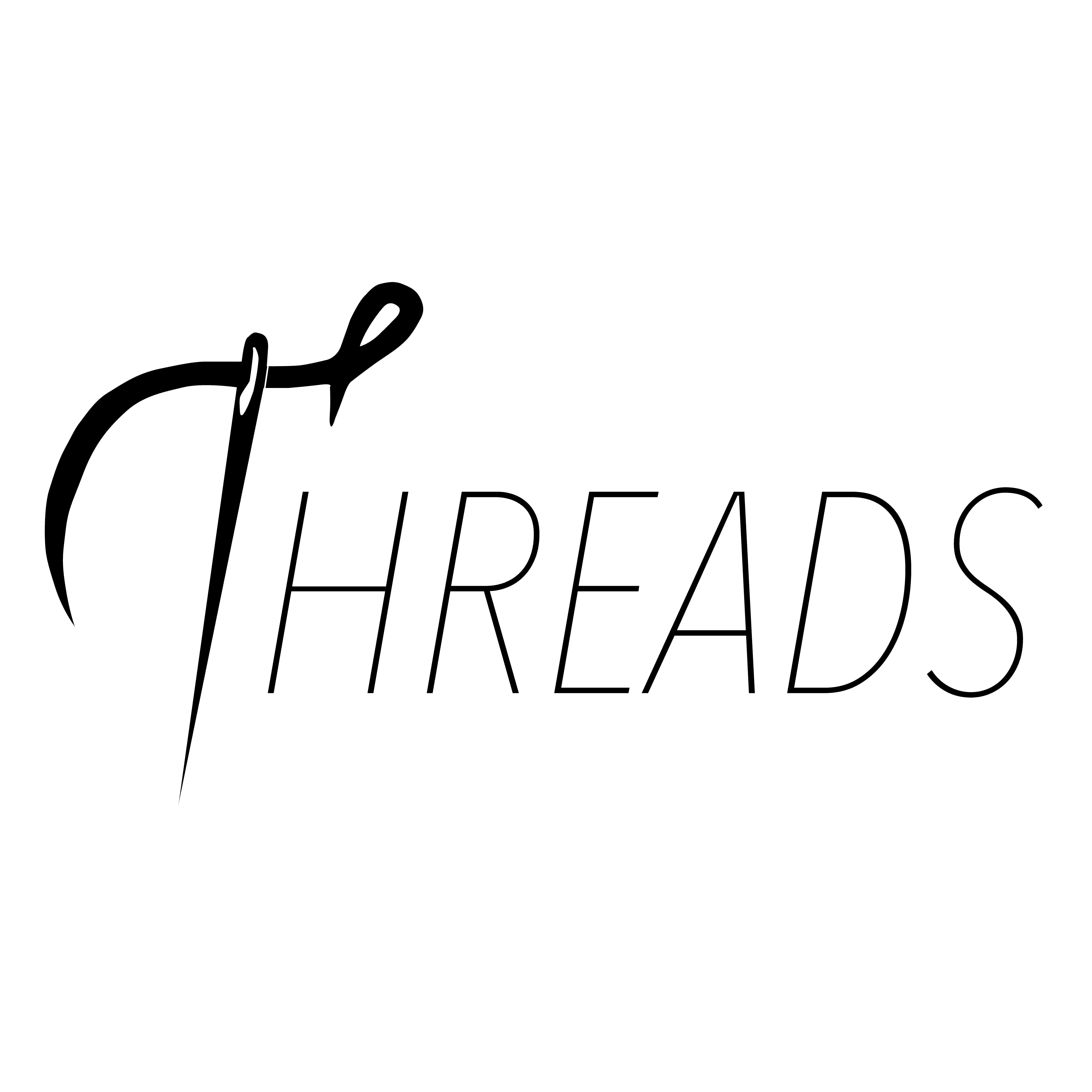 threads logo text png #42595