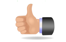 thumbs up clipart png images hands ok #40352