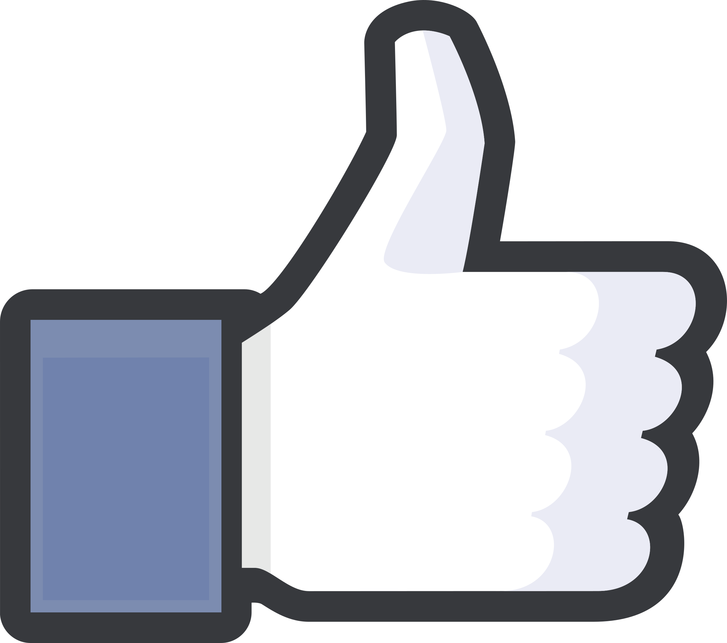 thumbs up facebook logo png transparent #40349