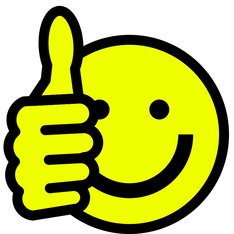 thumbs up smiley face thumbs png clipart #40358