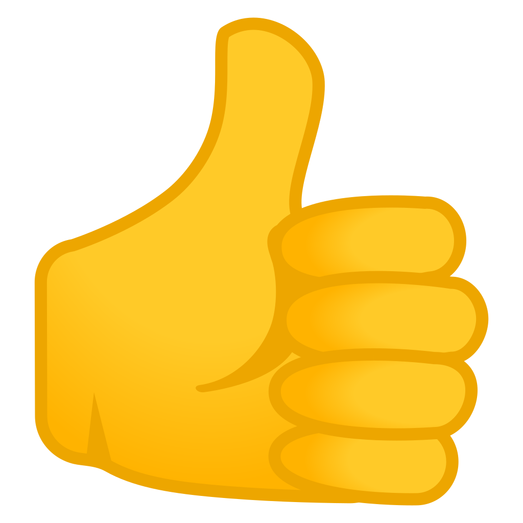 Yellow Color Transparent Image Download Emoji Thumb Up Air #40172