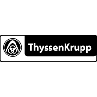 thyssenkrupp black logo #32761