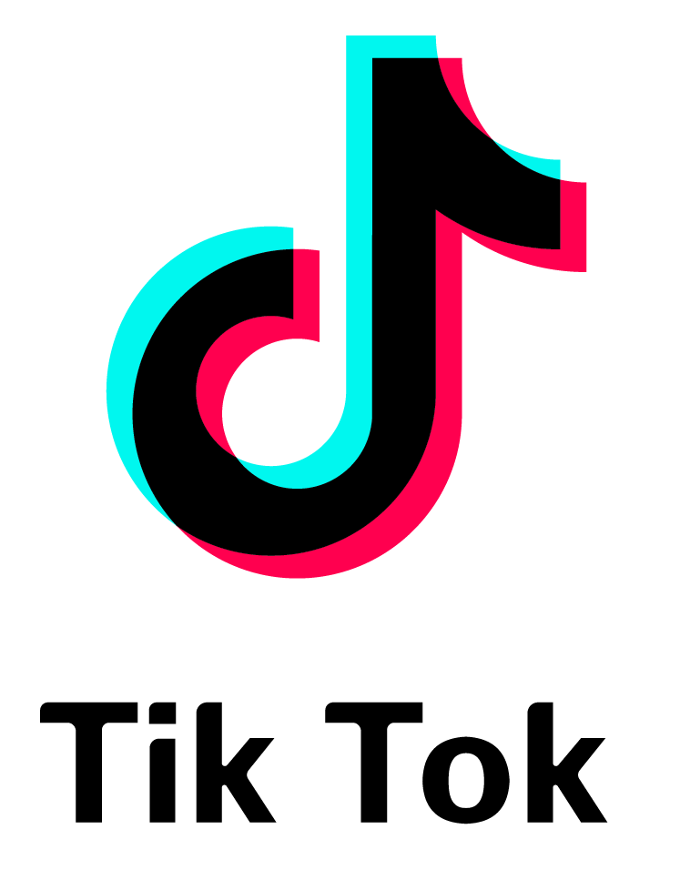 tik tok logo with font png image #33083