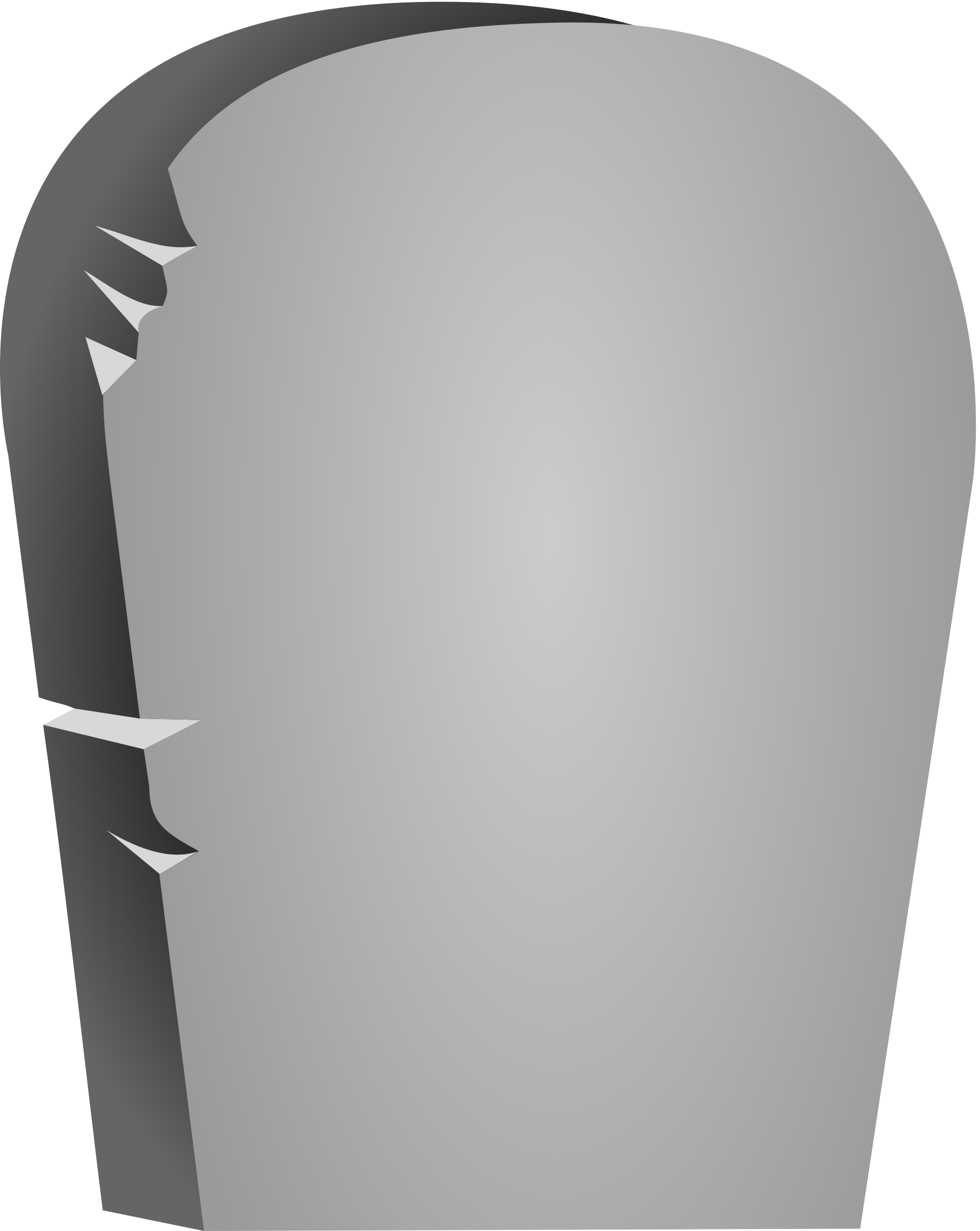 clipart halloween rounded tombstone #23252