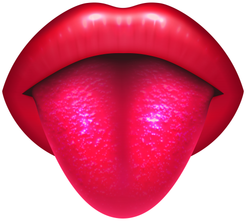 mouth with protruding tongue png clip art best web clipart #36482