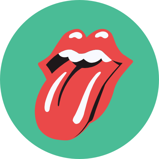 tongue logo icons #36480