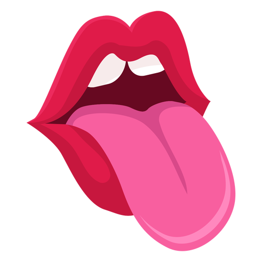 tongue out mouth icon transparent png svg vector #36460