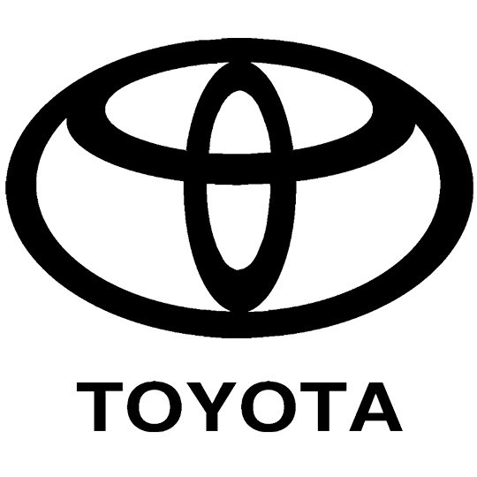 white motors symbol toyota #6965