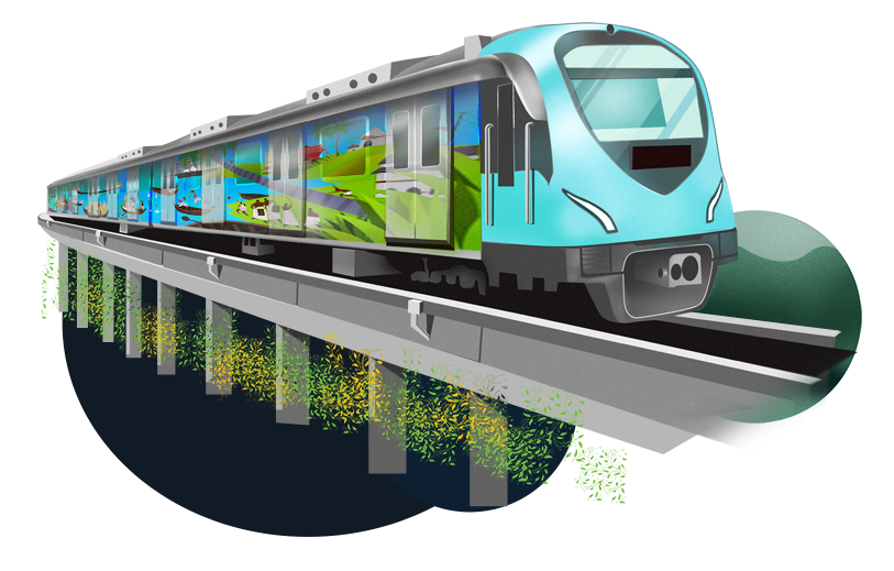 train, home kochi metro rail ltd #16213