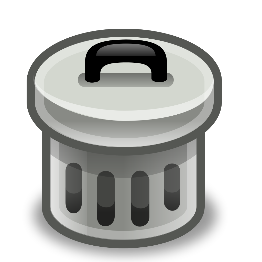 trash can clipart icon download #24856