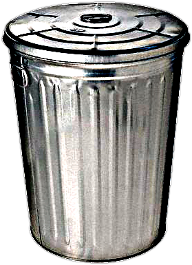 Trash Can PNG, Trash Can Silver And Other Colors Clipart Images