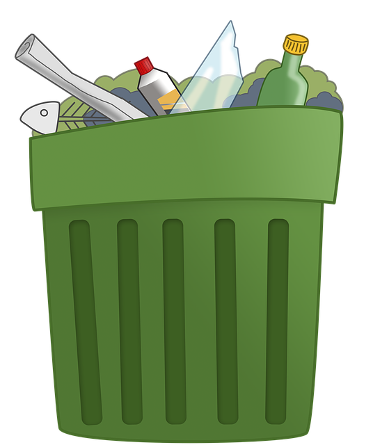 trash can, illustration trash dump recycling recycle #24845