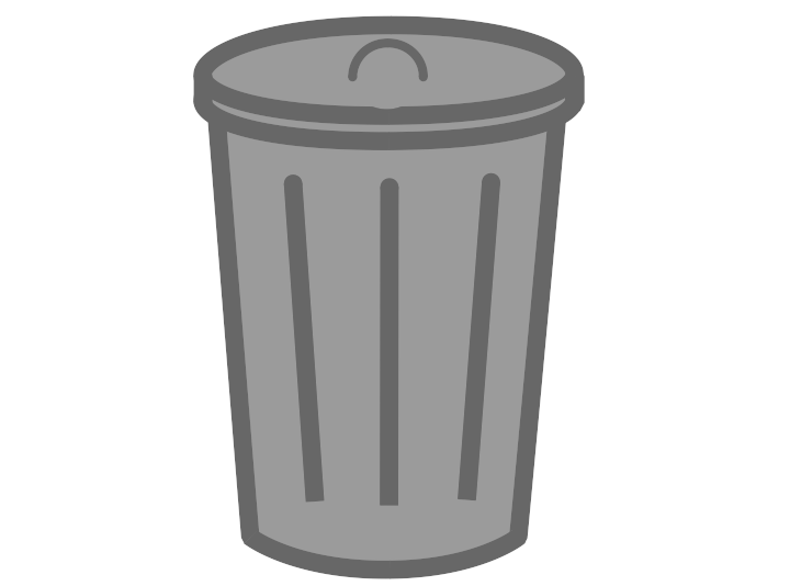 trash can grey transparent icon png #24797