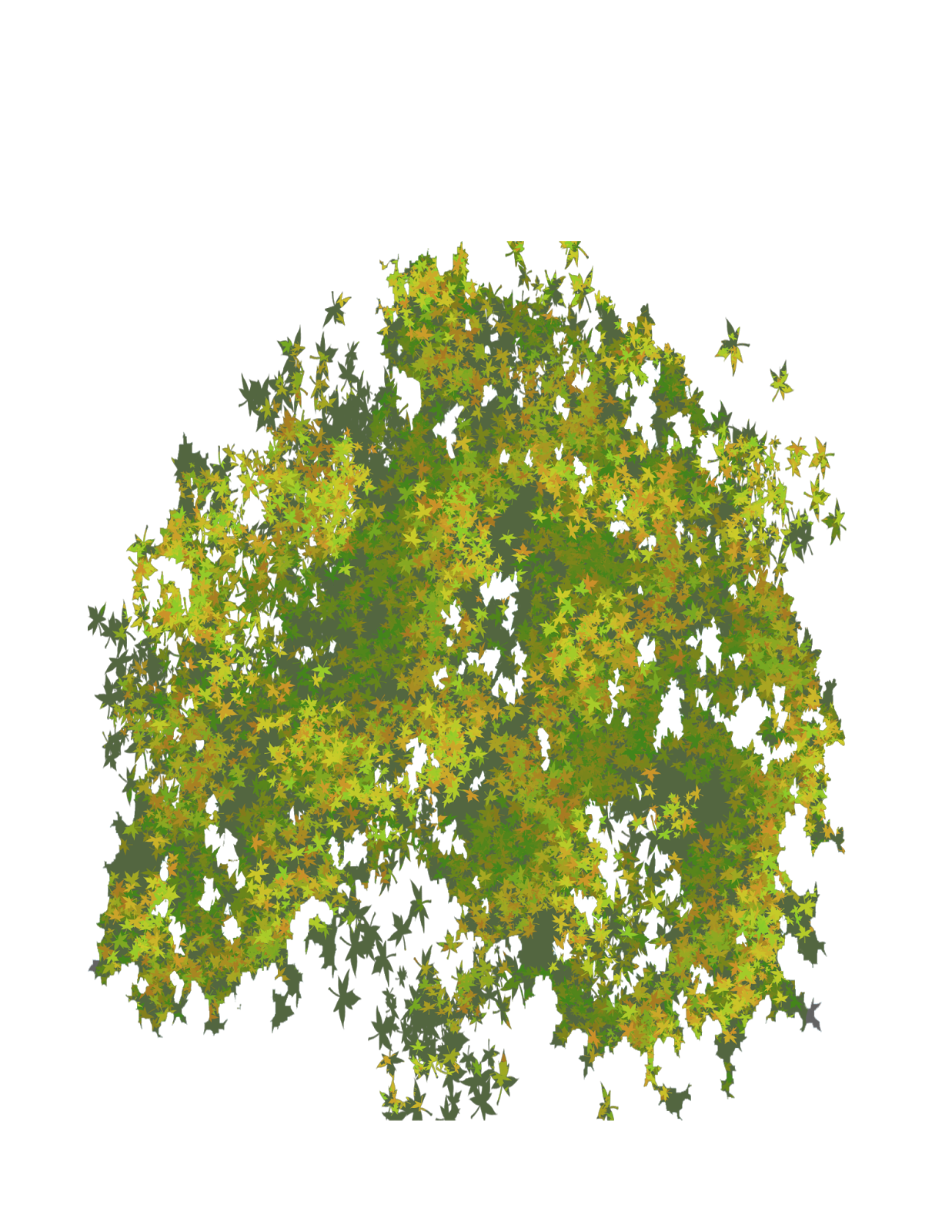 tree plan, top tree transparent #27855