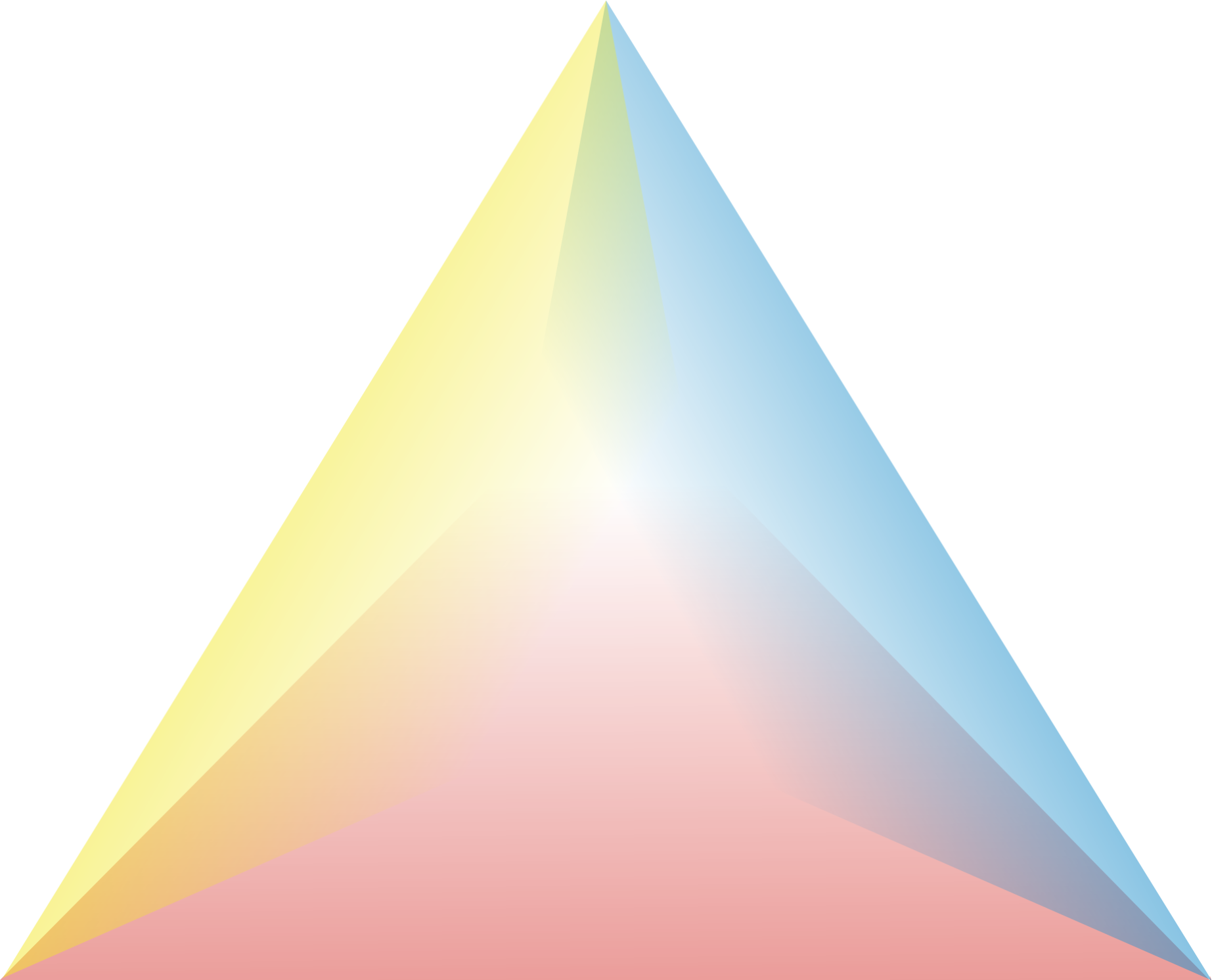 colorful triangle clipart png #41351