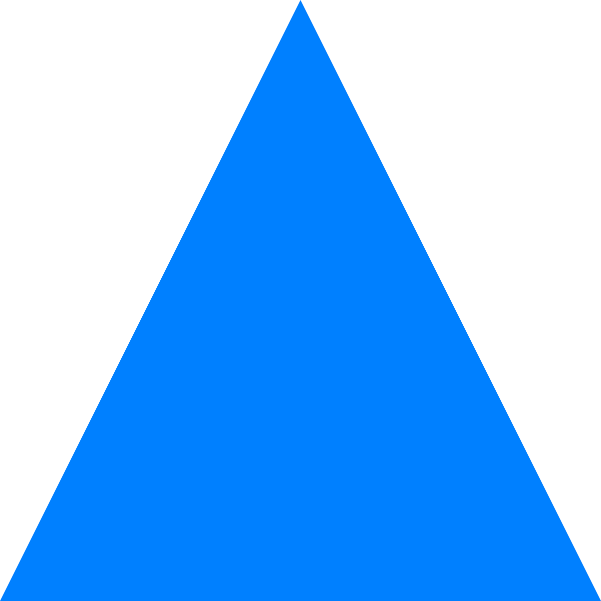 triangle blue png transparent #41349