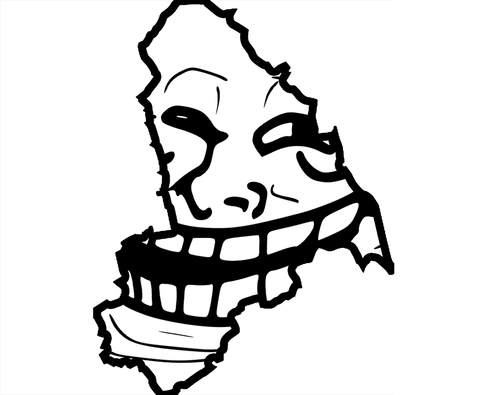 Trollface Png Transparent - Troll Face Meme Clipart (#983329) - PikPng