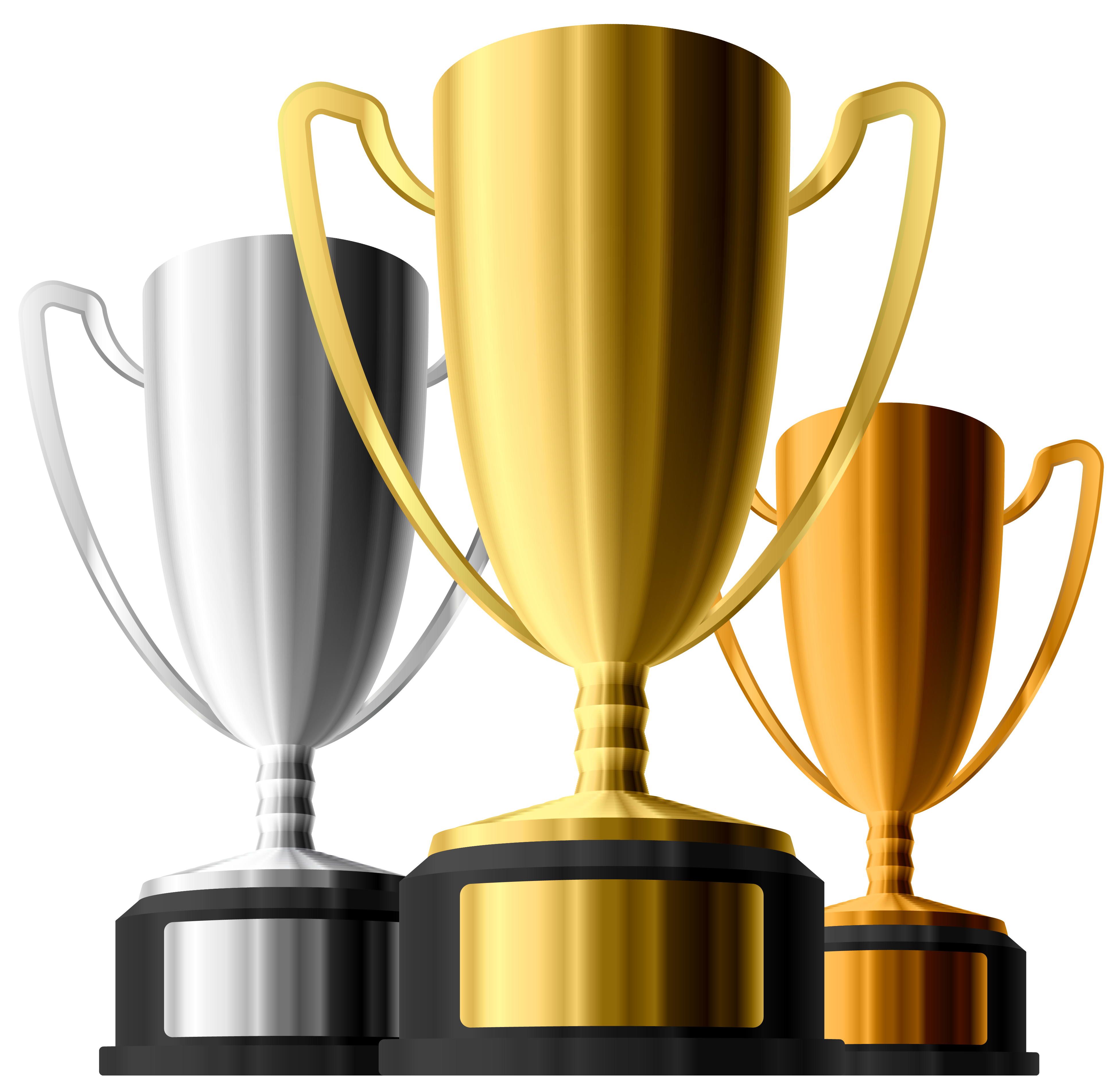 Trophies golden cup with silver png #42174