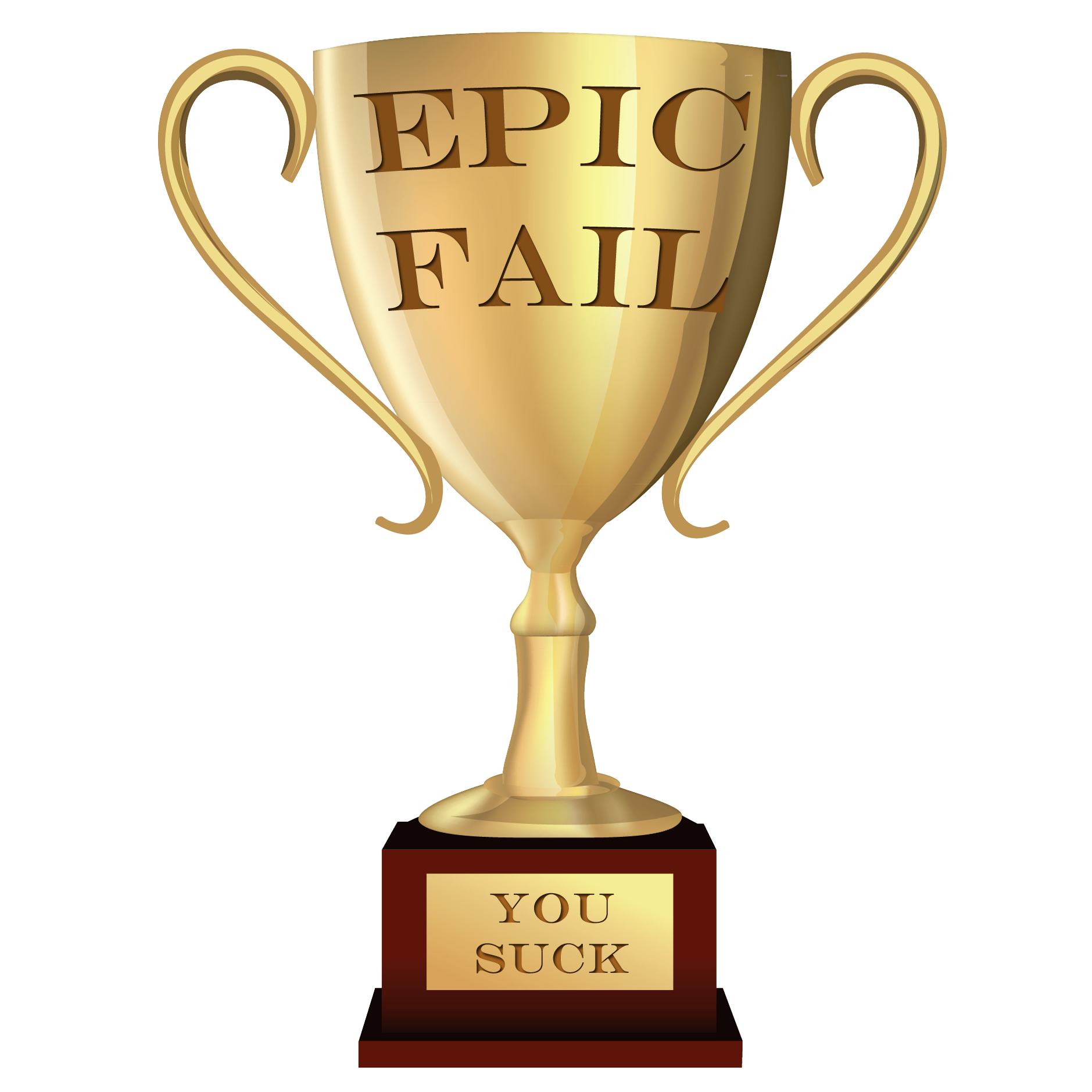 download trophy epic fail png #42168