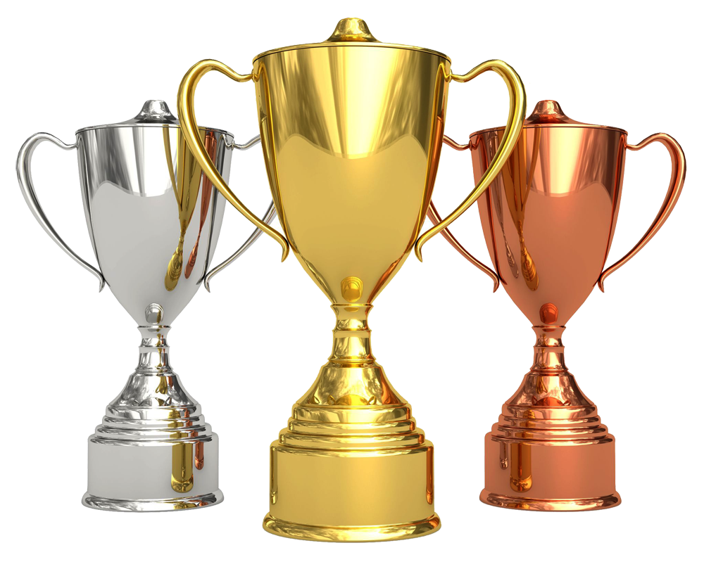 trophy golden and bronze transparent png #42188