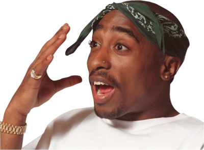 Tupac Shakur Transparent PNG, 2Pac Clipart Pictures Free Download