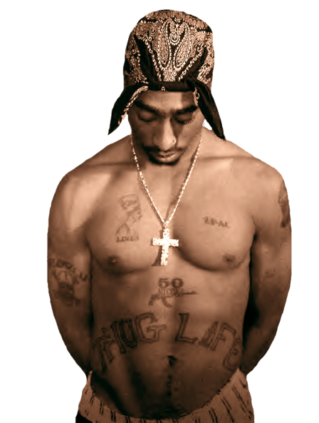 tupac shakur looking down transparent png stickpng #29844