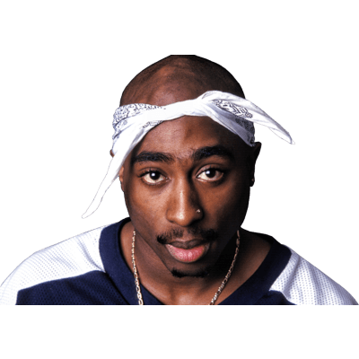 tupac face transparent png #32138