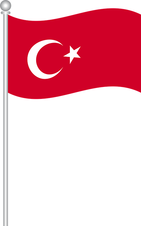 flag turkey turkish world vector graphic türk bayrağı #32778