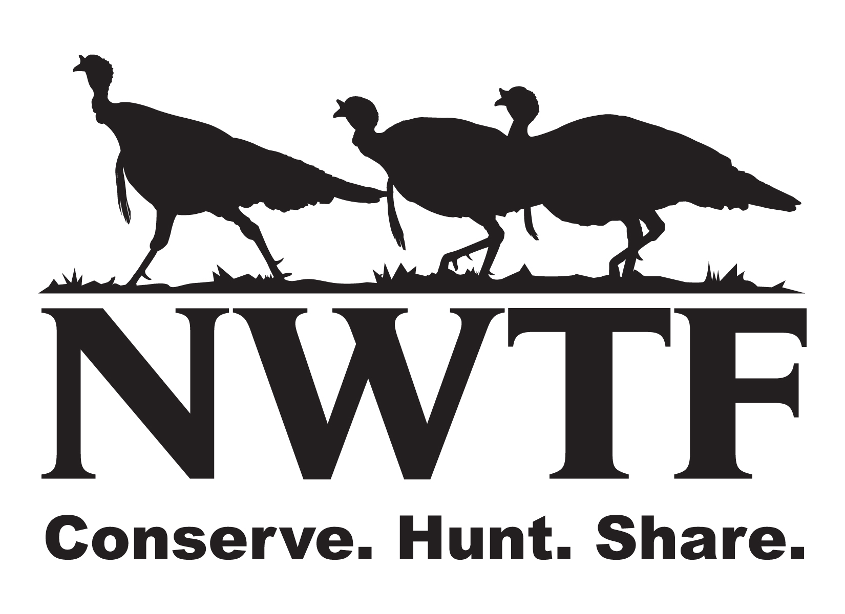 Nwtf turkey silhouette logo #318