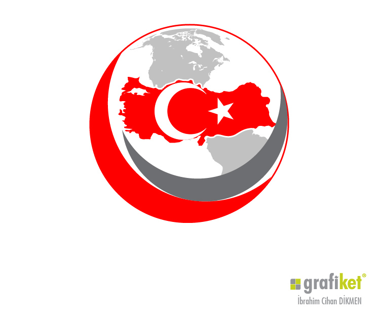 turkey map logo with moon and stars png #321