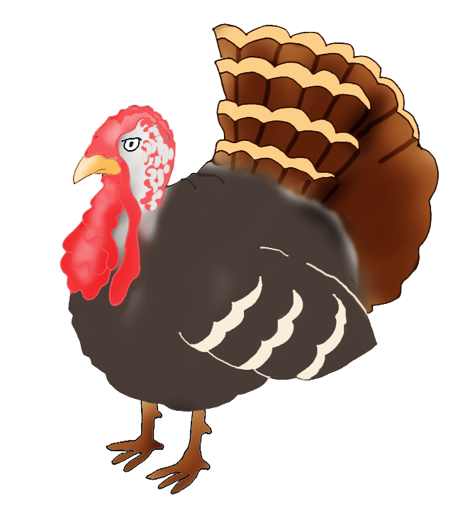 turkey happy thanksgiving clipart 36203