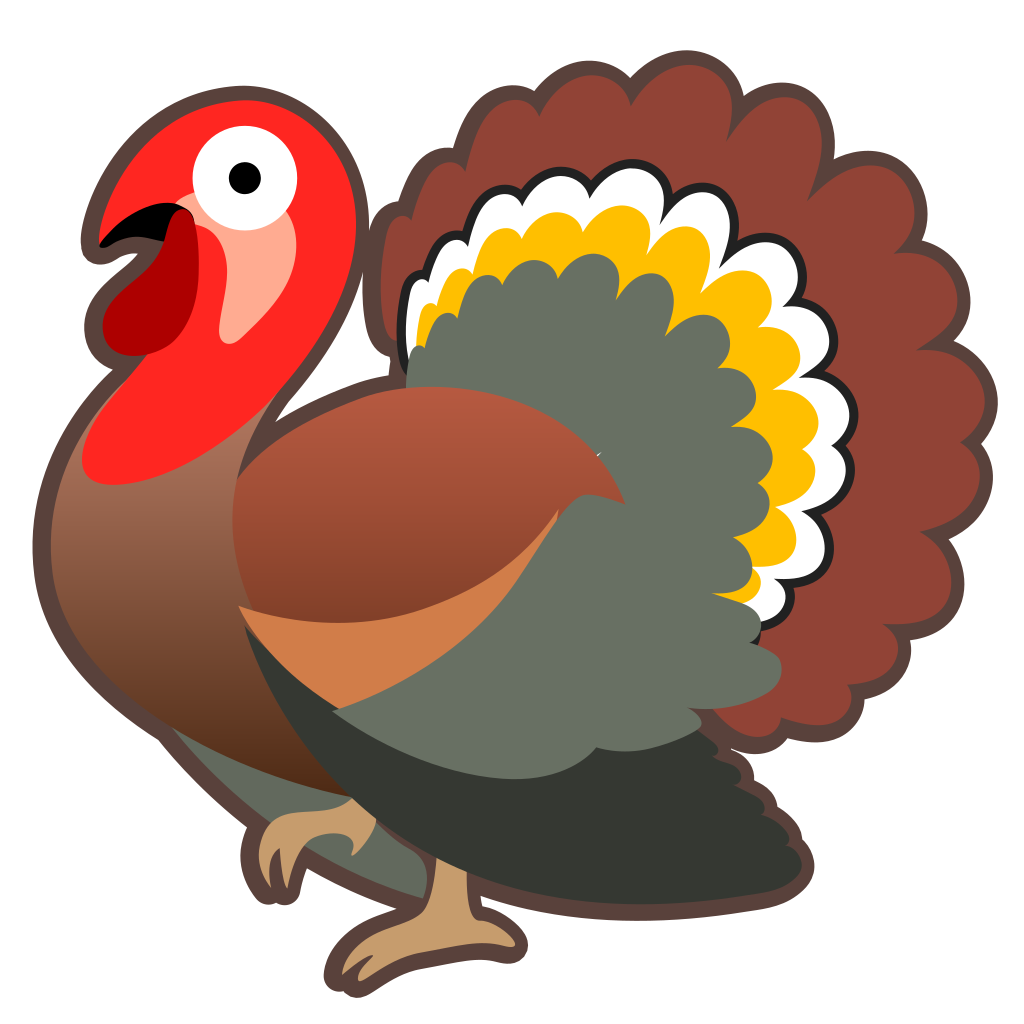turkey icon noto emoji animals nature iconset google 36208