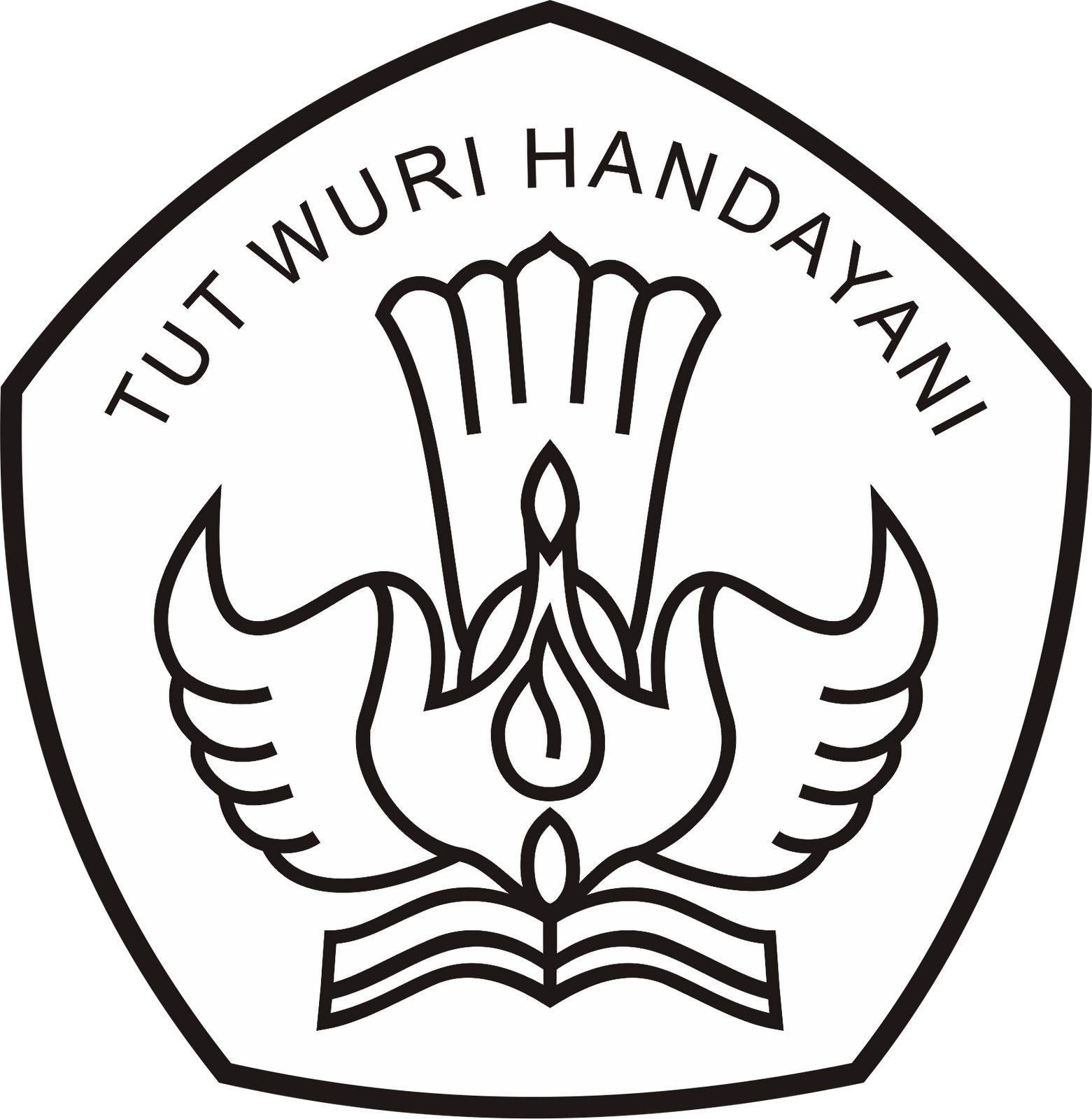 lambang logo logo depdiknas wuri handayani #7769