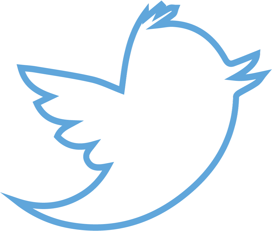 black and white twitter logo png