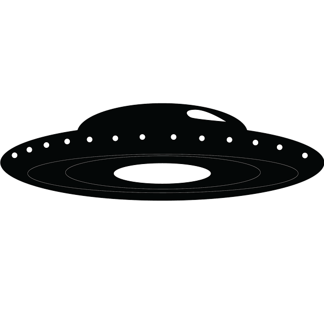 illustration ufo alien flying saucer space #26785
