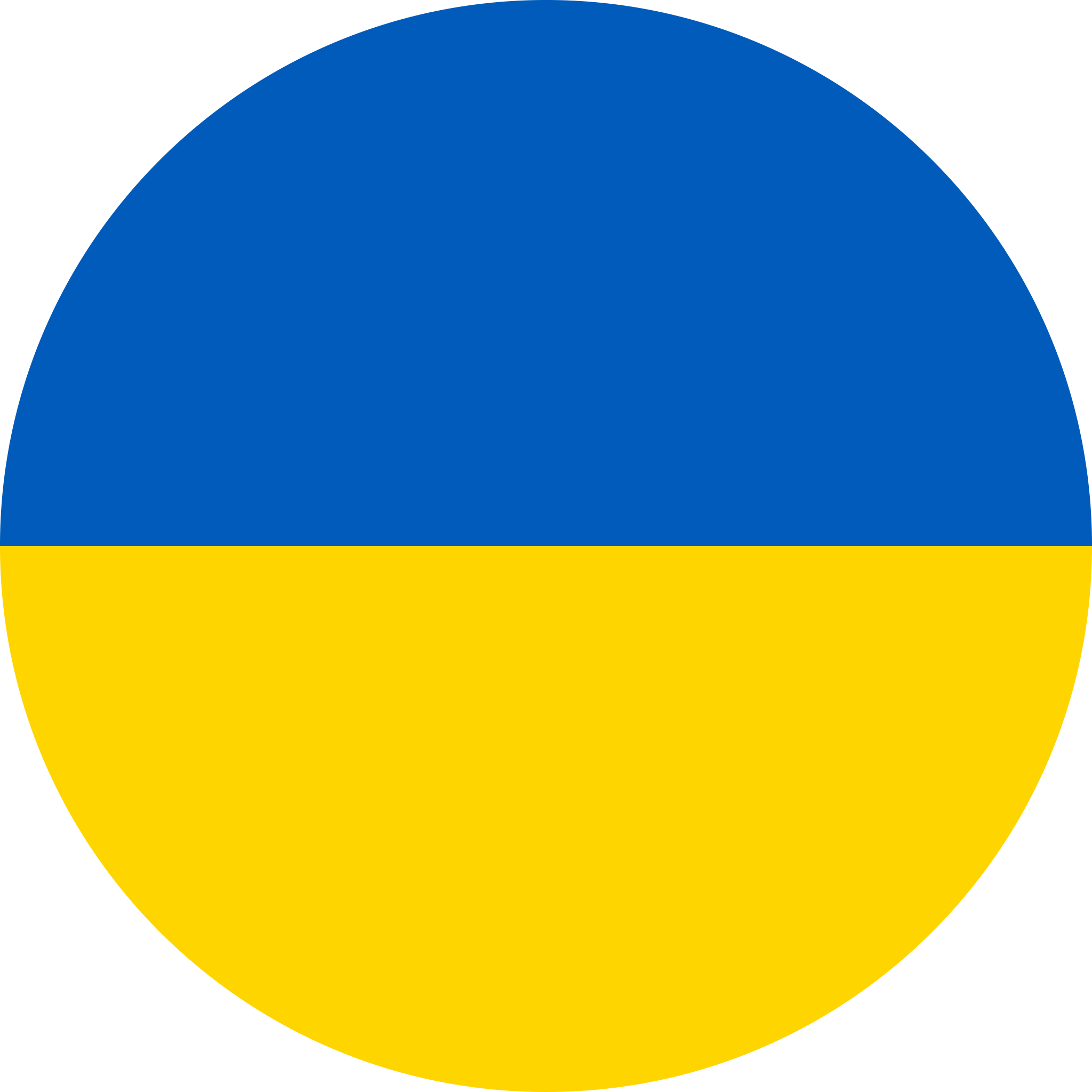 circle flag of ukraine png download #42020