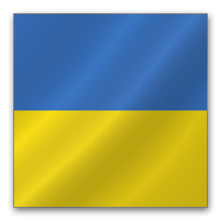 square flag ukraine icon png #42031