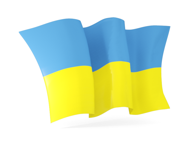 ukraine flag waving blue and yellow image #42029