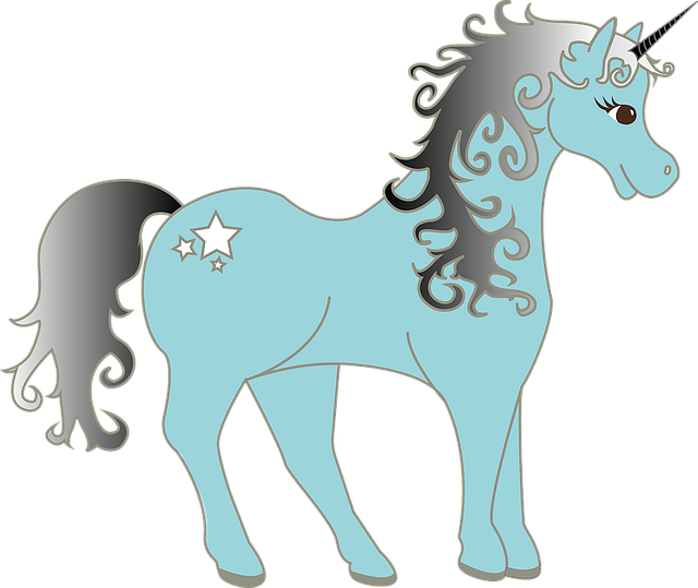 unicorn mythical creatures vector graphic pixabay #20211