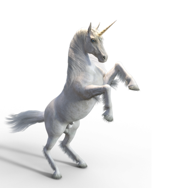 white unicorn category animal png and psd file for #20210