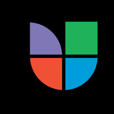 univision black background png logos #4795