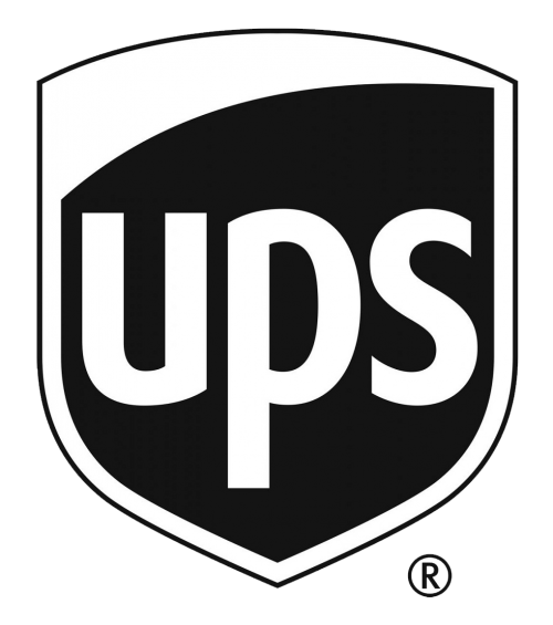 ups black and white logo png transparent pngpix #37536