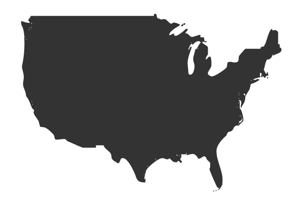 Usa Map PNG - Transparent Blank Use Map Images