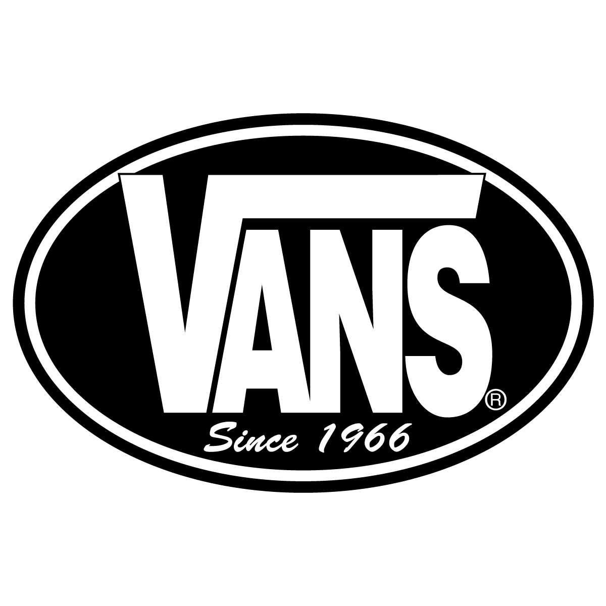 vans since 1966 logo vector silhouette #7842