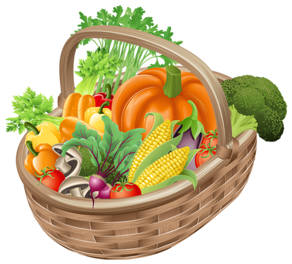 basket with vegetables png picture clipart gallery #15433