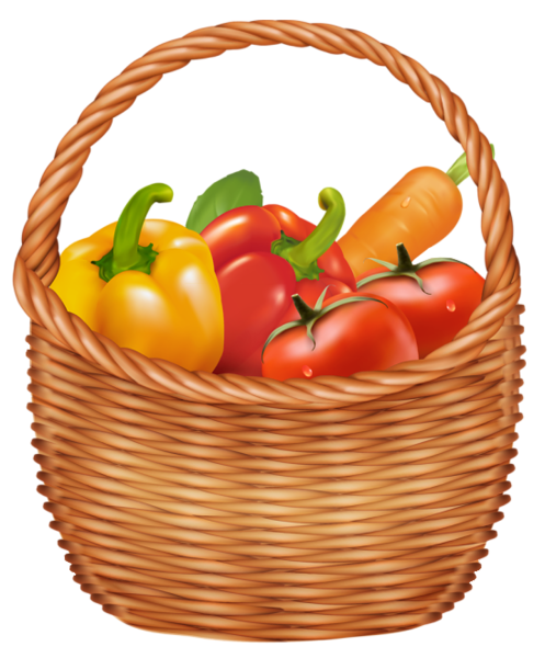 vegetables basket png clipart picture gallery #15434