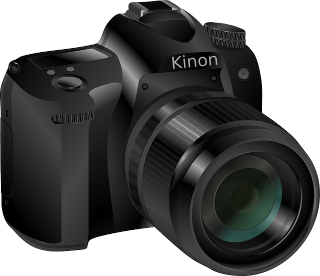 video camera, vector graphic camera photography lens #24719