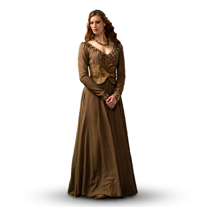 Alyssa Sutherland vikings aslaug png #30626